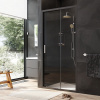 Дверь душевая в нишу, 100x195 см Am.Pm Gem (W90G-100-1-195BT) черная