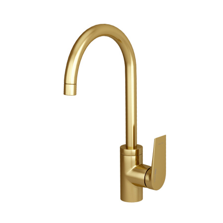 Смеситель для кухни WasserKRAFT Aisch (5507), золото