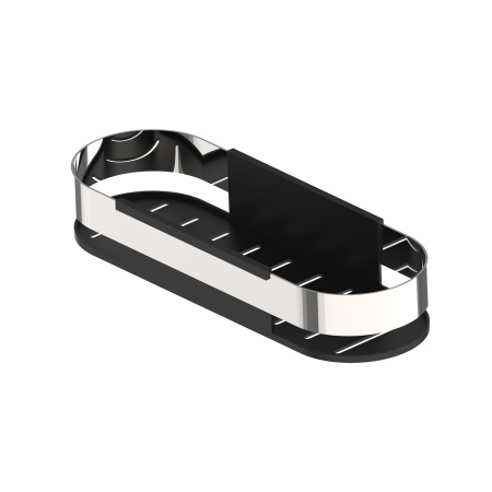 Полка для ванны IDDIS (SHE12SBi44) черная