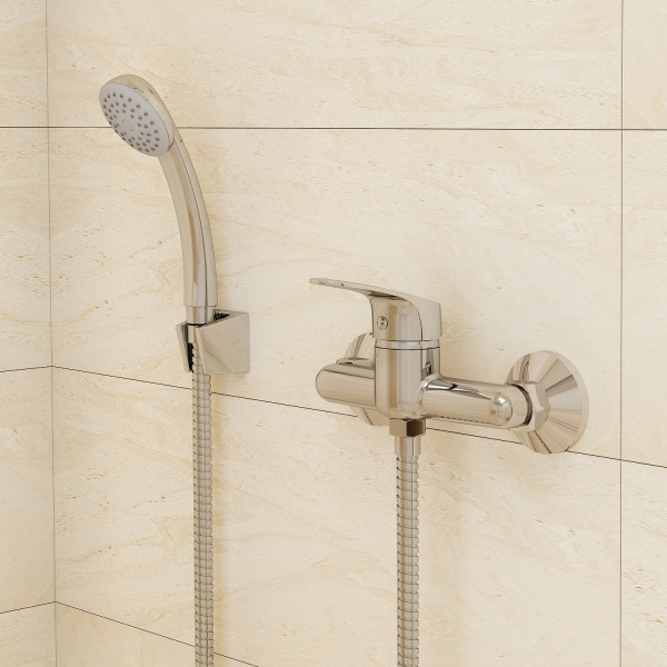 Смеситель для душа MILARDO Simp (SIMSB00M03), с душевой лейкой