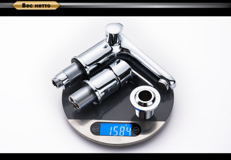 Смеситель на борт ванны DK Rhein.Marx (DA1394941) с ручным душем