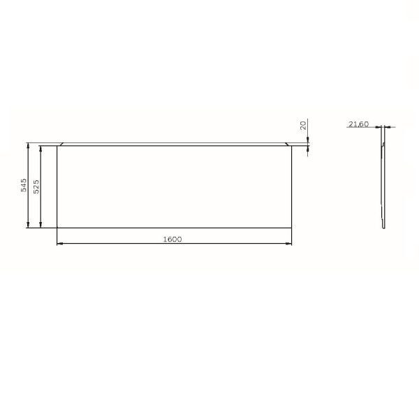 Фронтальная панель для ванны 160х70 см Am.Pm X-Joy (W94A-160-070W-P)