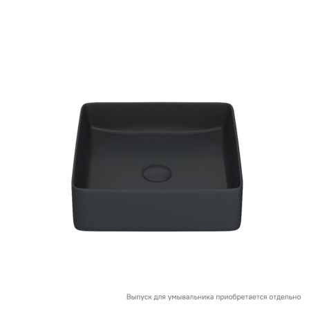 Умывальник накладной IDDIS Slide (SLIBM01i27), черный