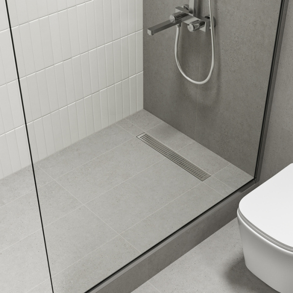 Трап для душа 54 см IDDIS Level (975A5SB10DZ) с горизонтальным выпуском