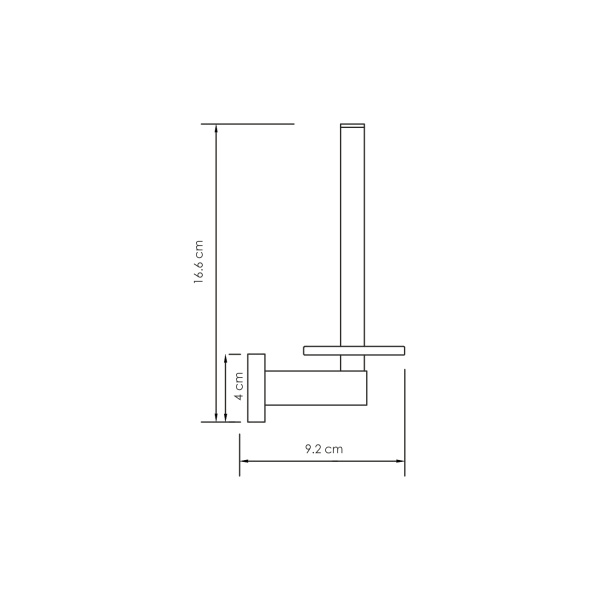 Держатель туалетной бумаги WasserKRAFT  Lippe (K-6597)