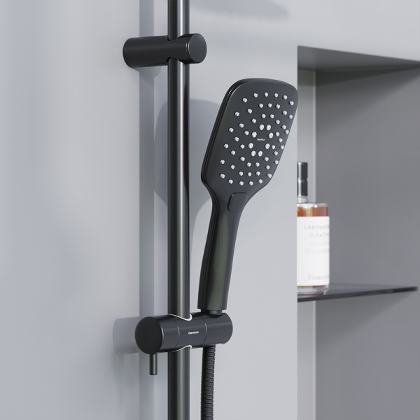 Душевая система DAMIXA Eclipse (931000300) без смесителя, черная