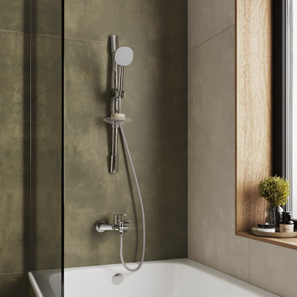 Штанга для душа 60 см IDDIS серия Оптима Хоум/Optima Home (A30311) с мыльницей