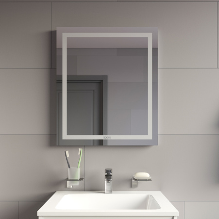 Зеркало с подсветкой 60 см IDDIS Zodiac (ZOD6000i98), белое