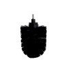 Щетка для унитаза из пластика WasserKRAFT (K-012) запасная, черная