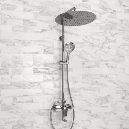 Душевая система для ванны WasserKRAFT (A166.117.101.010.CH)