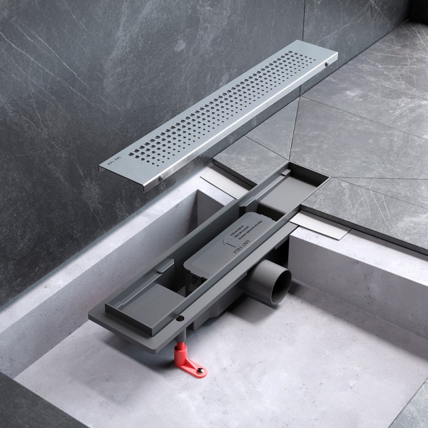 Душевой трап 40 см AM.PM PrimeFlow (W02SC-P11-040-01SB) с решеткой