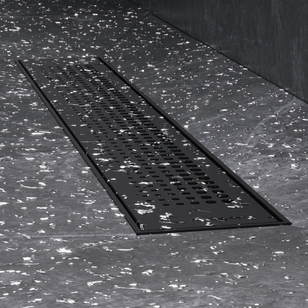 Душевой трап 50 см AM.PM PrimeFlow (W02SC-P11-050-01BM) с решеткой, черный