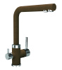 Смеситель для кухни с подключением к фильтру FLORENTINA Арес FL (333.19H.2123.105), коричневый