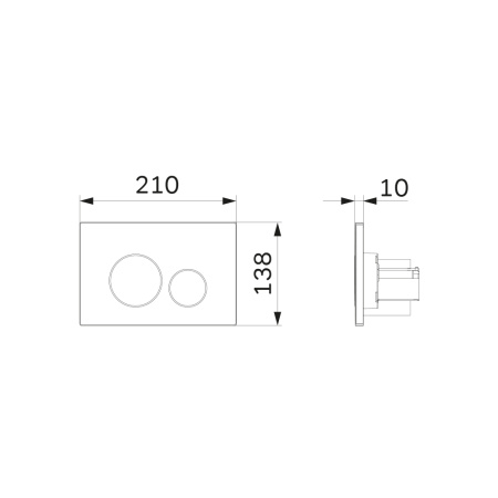 Клавиша для инсталляции Am.Pm Pro L (I049051)