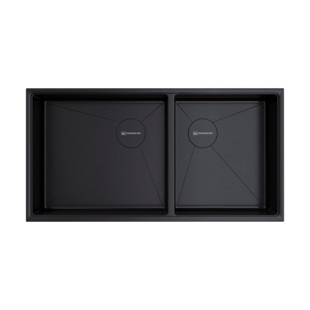 Кухонная мойка OMOIKIRI Taki 85-2-LB-U/IF Side-GB (4997039) графит