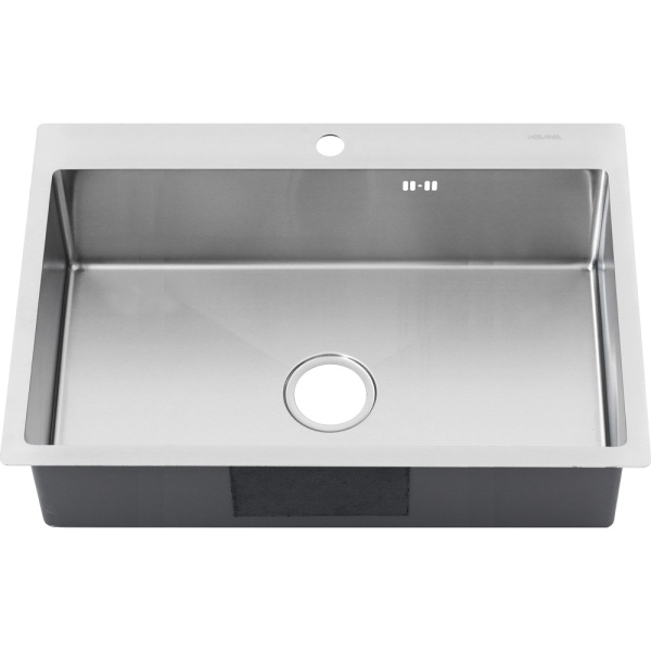 Мойка кухонная врезная 70х50 см MELANA Profline (MLN-R7050H) прямоугольная