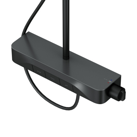 Душевая система для душа Am.Pm Func (F078F222) без излива,  с термостатом, черная