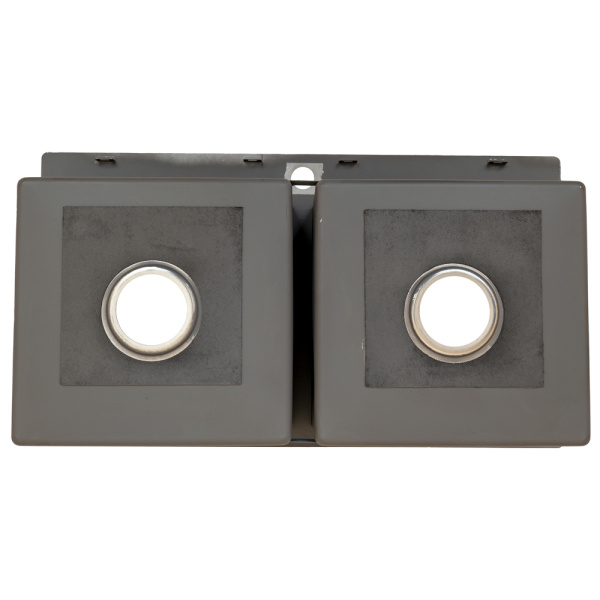 Мойка кухонная врезная 80х45 см MELANA Profline (MLN-RS8045H) с двумя чашами