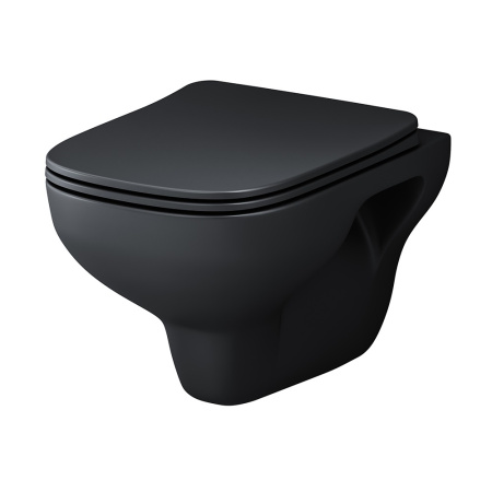 Унитаз подвесной Am.Pm X-Joy (C85A1700MBSC) Flash Clean черный