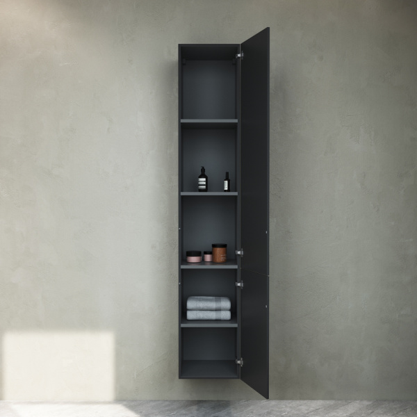 Шкаф-колонна 30см, подвесной, Am.Pm Gem (M90CHR0306BM) черный Шкаф-колонна 30см, подвесной, Am.Pm Gem (M90CHR0306BM) черный