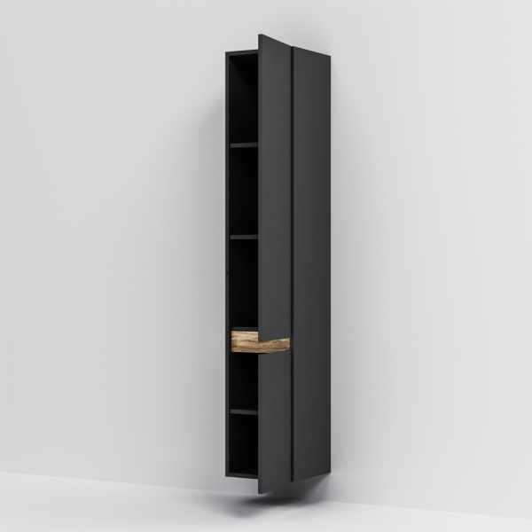 Шкаф-колонна 30 см, подвесной Am.Pm X-Joy (M85ACHR0306BM) черный Шкаф-колонна 30 см, подвесной Am.Pm X-Joy (M85ACHR0306BM) черный